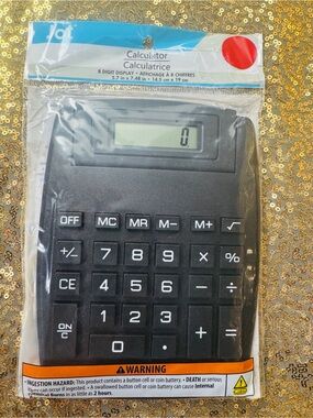 Jot Desktop Calculator - Large Button 8 Digit Display Brand New Sealed